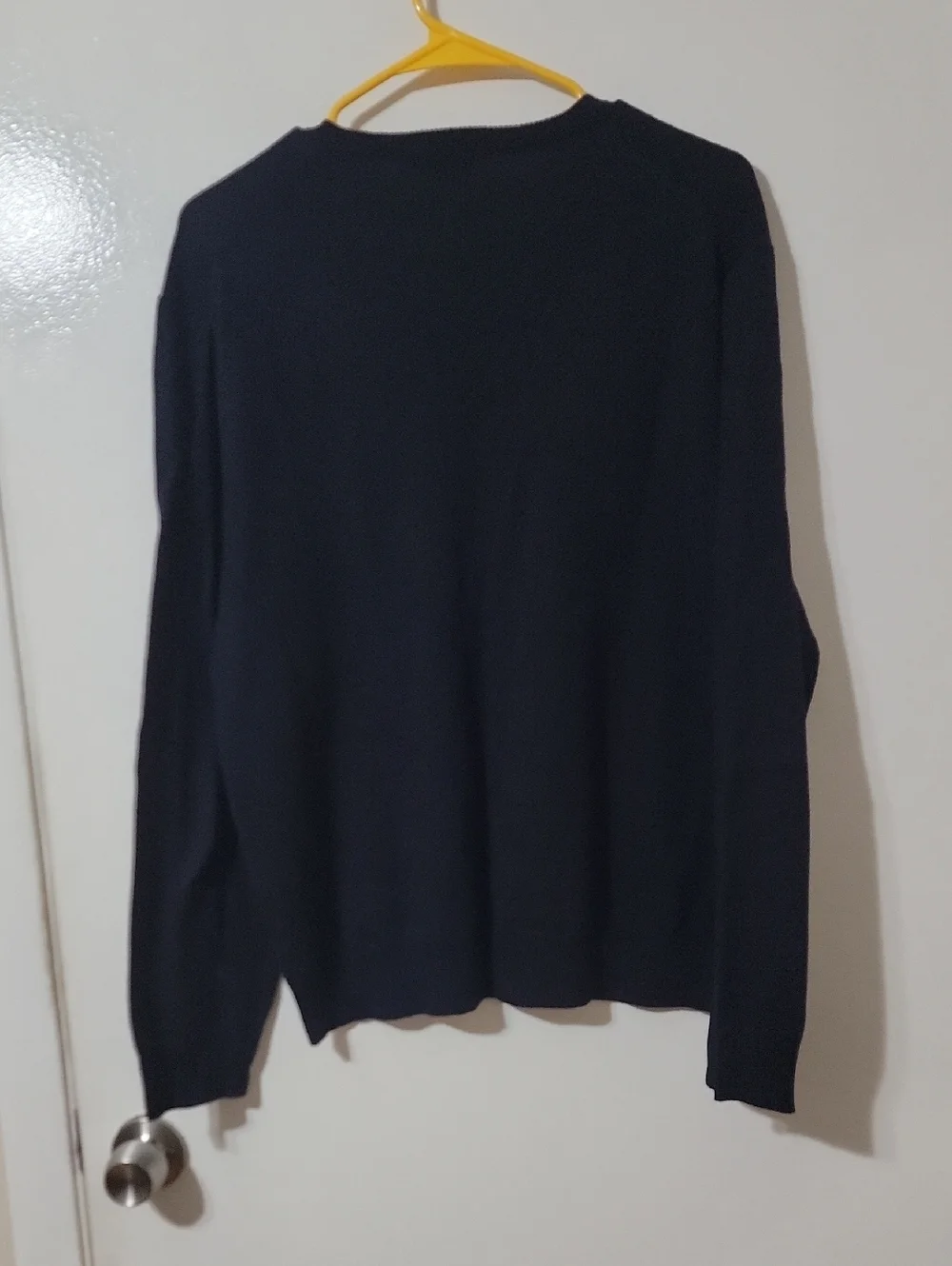 J. Crew Men's Navy Crewneck Sweater